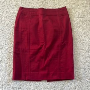 White House Black Market red pencil skirt